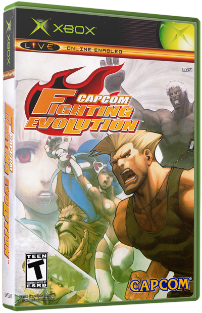 Capcom Fighting Evolution (USA)3D boxes